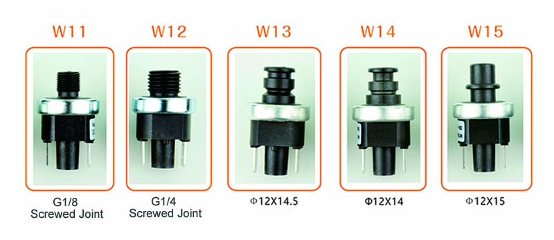 W1 water pressure switch joint series