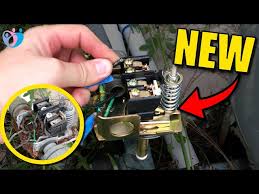 how to replace a pressure switch on a well system